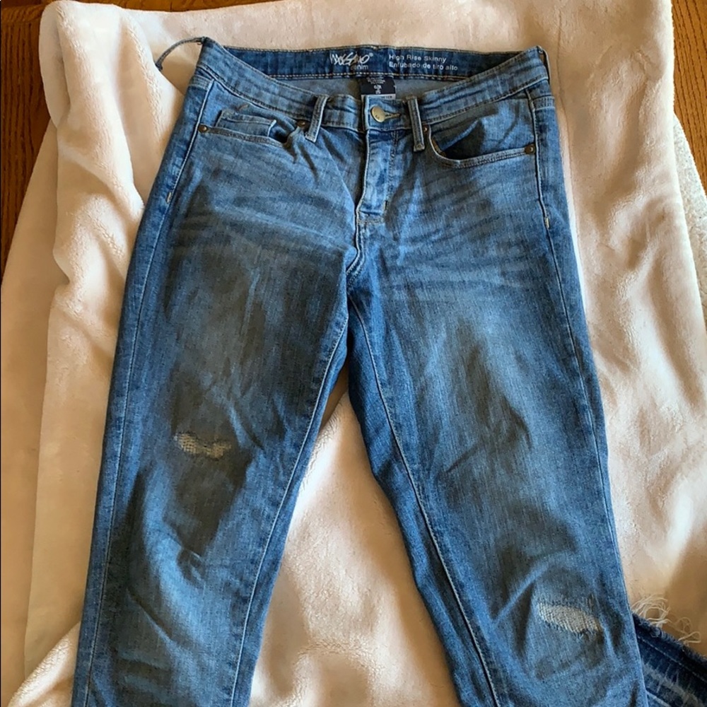 Mossimo Patch Jeans